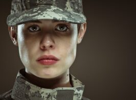 Female Us Army Soldier