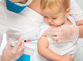 Doctor Does Injection Child Vaccination Baby